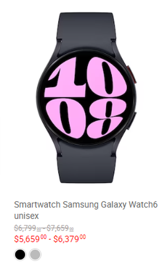 Smartwatch Samsung | Especial