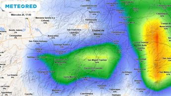 Probabilidad de lluvia en CdMx el 26 de marzo | Meteored