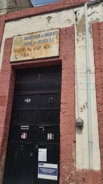 Organización de Invidentes en Jalisco se queda sin hogar