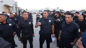 Siete horas transcurrieron del paro de labores y manifestación de algunos elementos de la Policía Municipal.