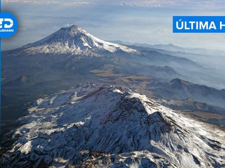El semáforo de alerta volcánica del Popocatépetl está en Amarillo Fase 2 HOY 19 de enero 2025 / Cortesía