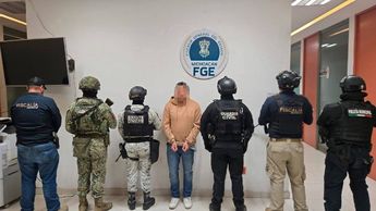 Elementos de seguridad participaron en el operativo interinstitucional que permitió la detención de 'El Gopar' en Zamora | Foto: Cortesía