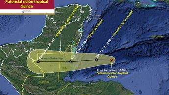 Potencial ciclón tropical 15
