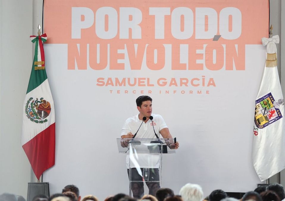 Samuel García prometió la construcción de 100 nuevas escuelas en la zona periférica / Jorge López