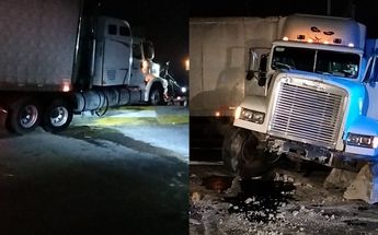 Choque de tráileres en Guadalajara / Javier Ponce