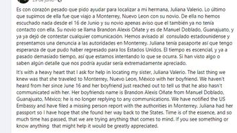 Caso de estadunidense desaparecida en Monterrey | Especial