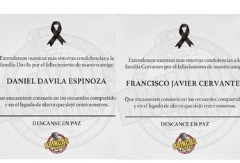 Brincos Dieras lamenta muertes