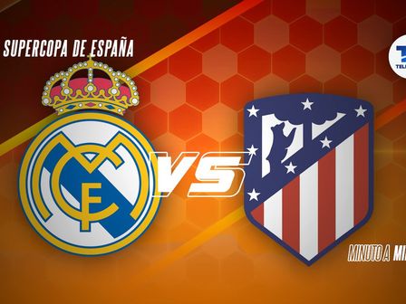Real Madrid vs Atlético de Madrid EN VIVO | Semifinal Supercopa