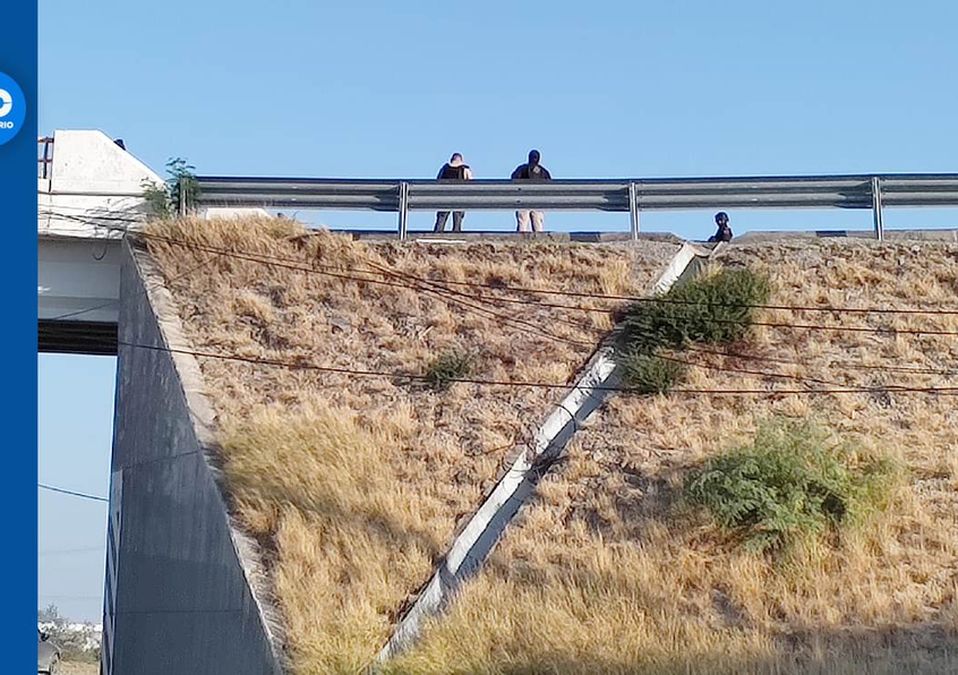 Hallan hielera con restos humanos en la autopista Monterrey-Nuevo Laredo. | Agustín Martínez