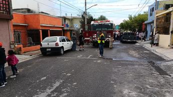 Vivienda se incendia por corto circuito
