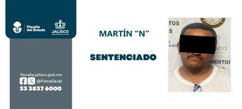 Ficha de sentencia de Martín 'N' por abuso infantil | Fiscalía del Estado de Jalisco
