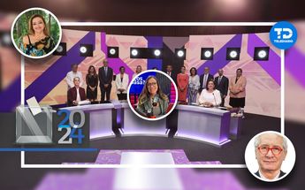 Javier Solórzano, Luisa Cantú y Elena Arcila fueron los periodistas seleccionados por el INE para el tercer debate / Especial.