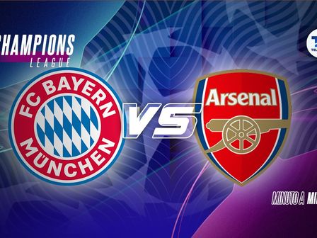 Bayern Munich vs Arsenal EN VIVO HOY: Vuelta Cuartos de Final | Champions League