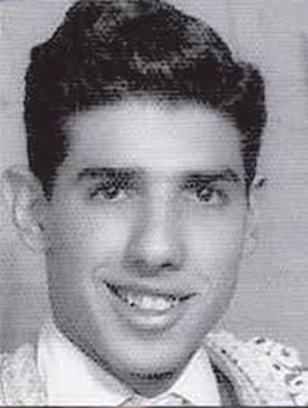 Rubén Aguirre en su juventud