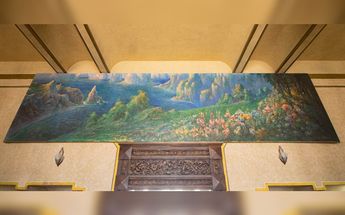 Cuadro pintado por Salvador Tarazona, un renombrado pintor y escenógrafo español