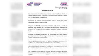 La SSPPC de San Andrés Cholula emitió un comunicado sobre el asalto en la Recta a Cholula y Periférico Ecológico | SSPPC de San Andrés Cholula
