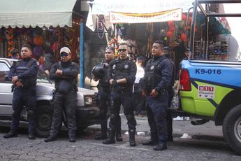 Elementos de la Policía Municipal de Puebla | Melanie Torres