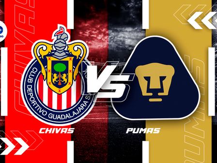 Chivas y Pumas se encuentran peleando por un boleto a la liguilla / TELEDIARIO