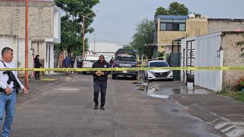 La Policía Municipal de Tlajomulco de Zúñiga y elementos del ejército mexicano acordonaron la zona del crimen | Juan Carlos Munguía