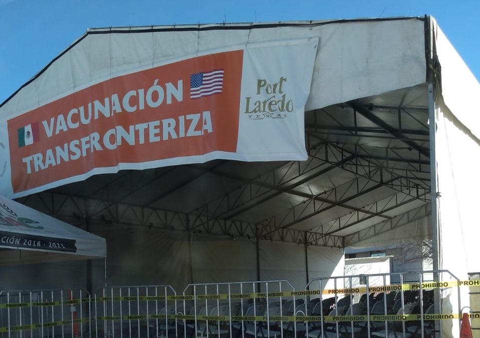 Vacunación transfronteriza de NL / Cortesía