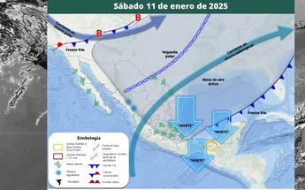Frente frío 22 y frente frío 23