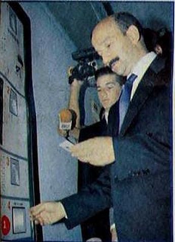 El primer boleto fue vendido a Salinas de Gortari en la estación Cuauhtémoc / Especial