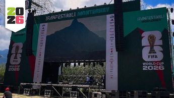 El Escenario Live contará con una colosal pantalla horizontal para la transmisión de los 64 partidos de la Copa del Mundo. | Especial