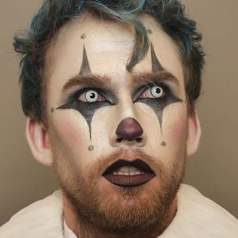 Ideas de maquillaje de payaso para hombres / Especial