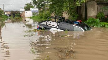 Inundación en la colonia Ojo de Agua en Tlaquepaque / Especial