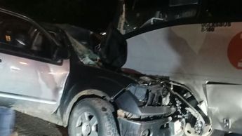 Choque frontal entre una camioneta y un autobús de pasajeros línea ATSA, deja un muerto | Redes Sociales