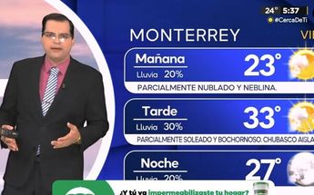 Clima Monterrey 19 julio