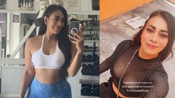 Regia recibe beso de Natanael Cano en Monterrey | Especial