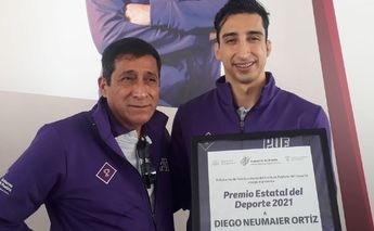 Diego Neumaier Ortiz, gimnasta poblano