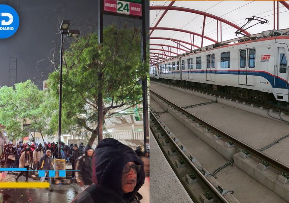Falla Línea 2 del Metro en Monterrey hoy 8 de enero. | Especial