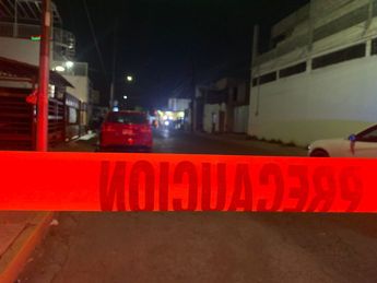 Acordonamiento de autoridades tras doble homicidio. | Miranda Arias