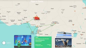 Santa Claus pronto empezará su recorrido por el continente Americano.| Google