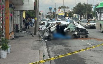 El conductor del automóvil accidentado en San Nicolás fue puesto a disposición de las autoridades. | Fabricio Gallegos