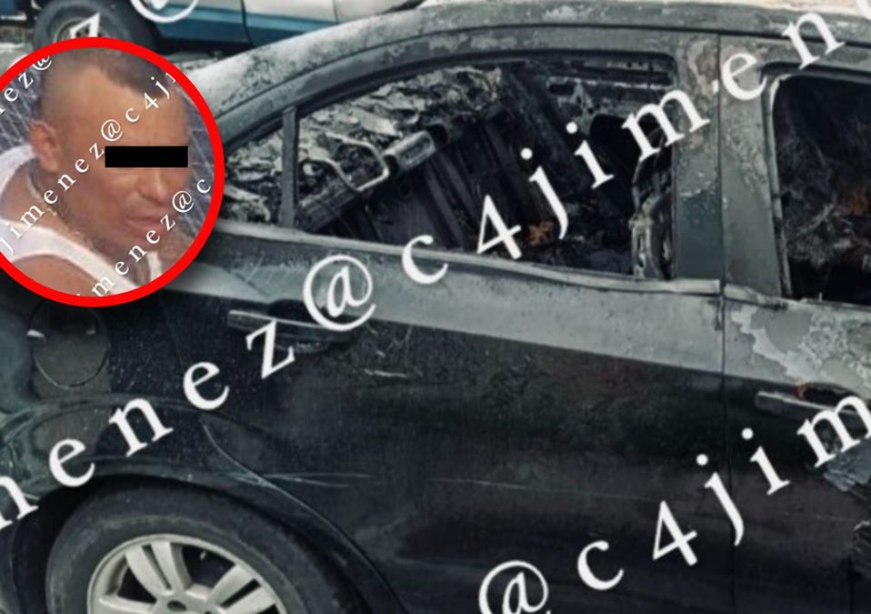'El Patín' es un presunto jefe de traficantes, quien amenaza a cualquiera mientras se escuda de su fachada de taxista | X: @c4jimenez