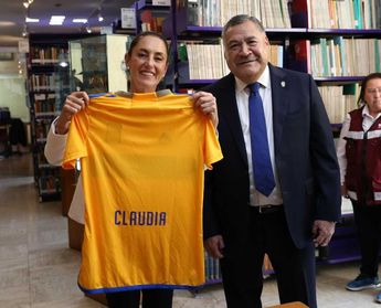 La ex jefa de Gobierno de la Ciudad de México visitó la Universidad Autónoma de Nuevo León. | Raúl Palacios