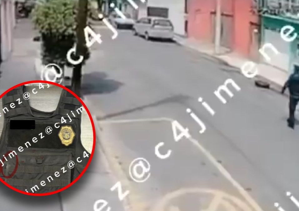 El oficial Gaudencio fue hospitalizado por una herida en el antebrazo derecho y en el dedo anular | X: @c4jimenez