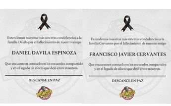 Brincos Dieras lamenta muertes