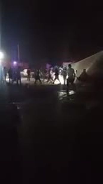 Vuelca tráiler cargado de leche tras colisión en la carretera Gómez Palacio-Jiménez / VIDEO