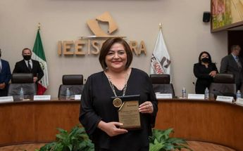 Guadalupe Taddei Zavala será la presidenta del INE hasta abril de 2032. / @Official_IAGB