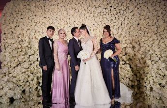 Nadia Ferreira compartiendo su felicidad junto a su madre, su hermana y su sobrino. (Vogue)