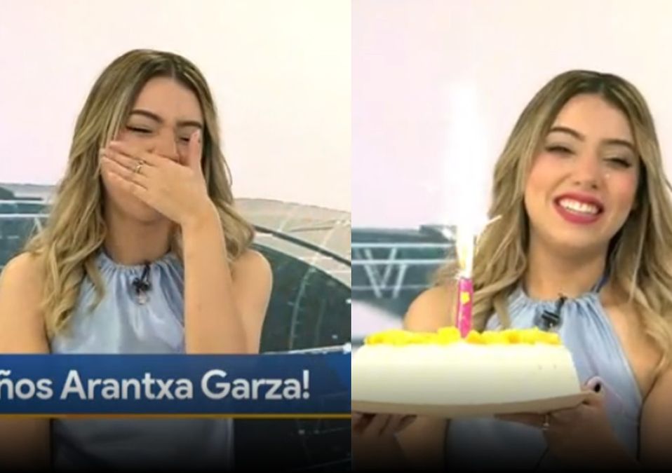 Arantxa Garza llora al recibir felicitación de cumpleaños de su mamá. | Especial