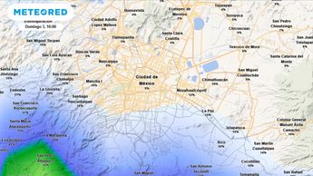 Probabilidad de lluvia en CdMx 3 de agosto | Meteored