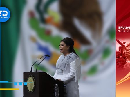 Clara Brugada toma posesión en la Ciudad de México