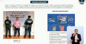 Mike Rafael 'N' también era conocido con el alias 'Aurora'