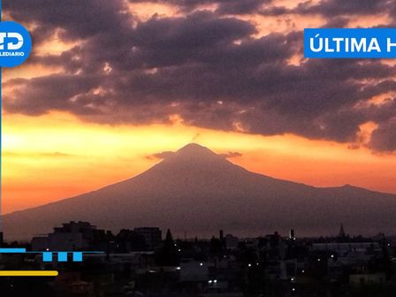 El semáforo de alerta volcánica del Popocatépetl está en Amarillo Fase 2 HOY 5 de febrero 2025 / Jaime Zambrano