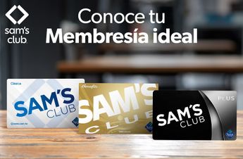 Sam's Club cuenta con tres tipos de membresías principales pensadas para todos los presupuestos / Cortesía